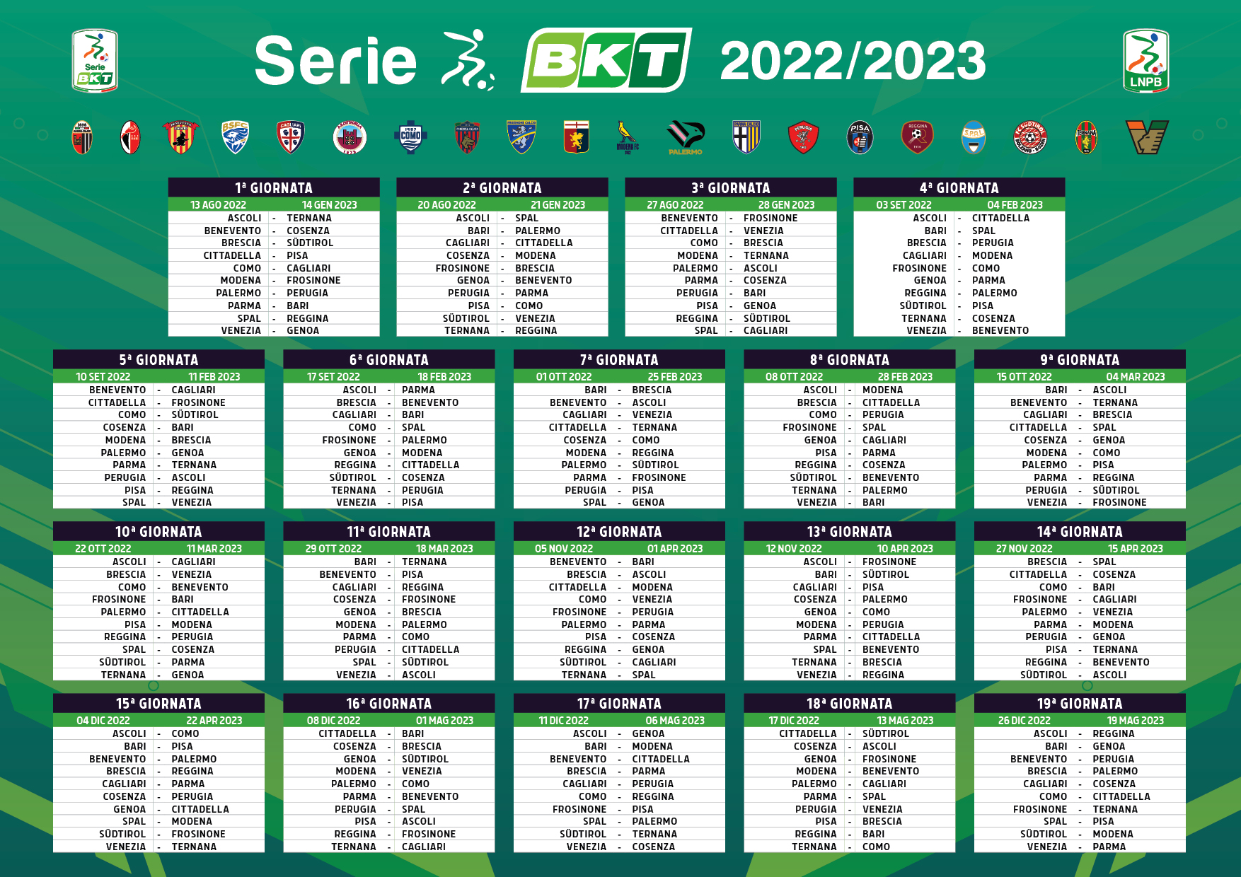 Helbiz Live Serie B 2022/23 Playoff Semifinali Andata, Palinsesto  Telecronisti (29, 30 Maggio) 