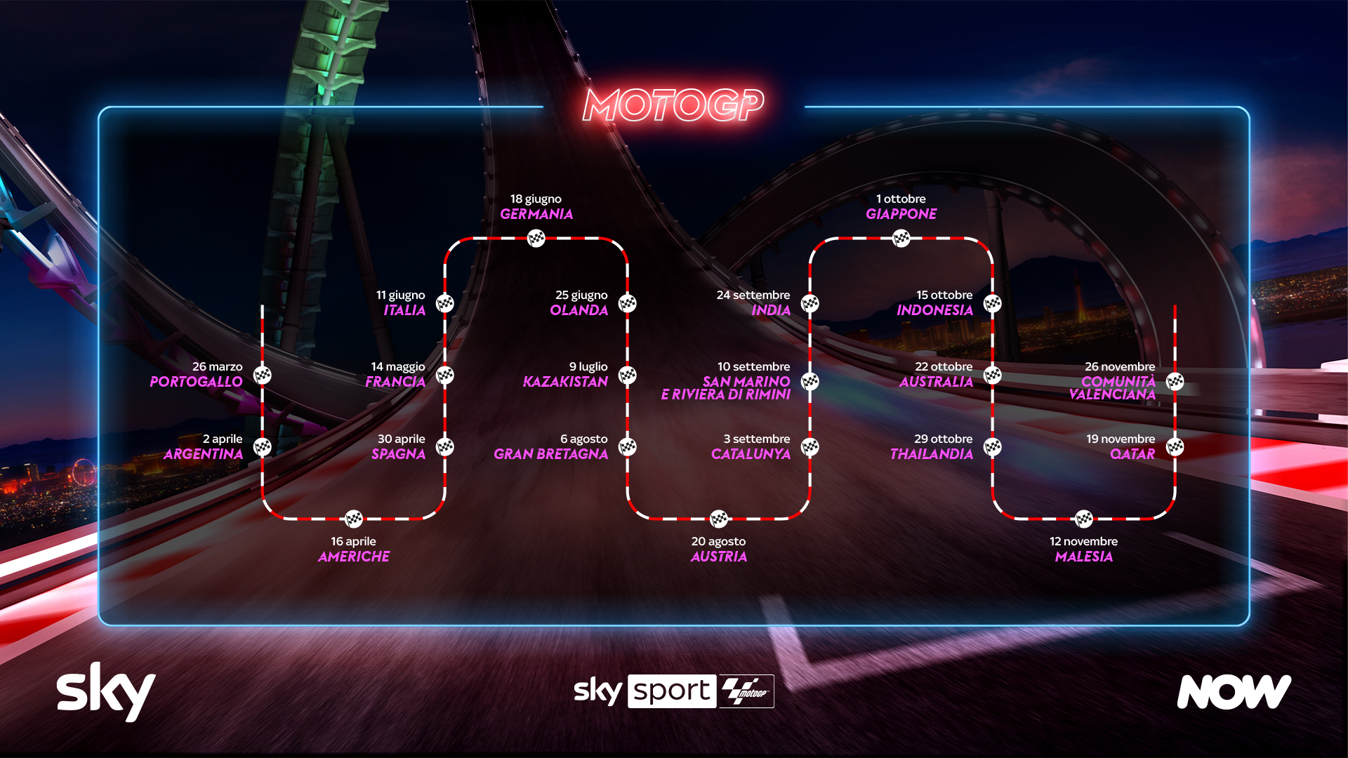 Stagione 2023 di MotoGP su Sky Sport