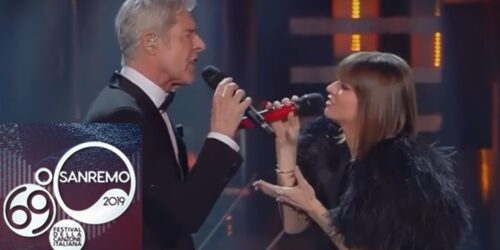 Sanremo 2019, Alessandra Amoroso e Claudio Baglioni cantano ‘Io che non vivo’