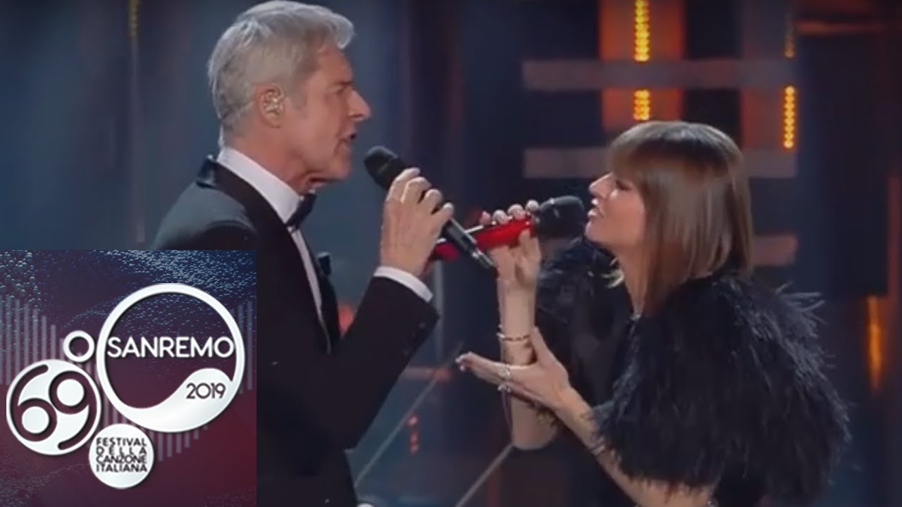Sanremo 2019, Alessandra Amoroso e Claudio Baglioni cantano 'Io che non vivo'