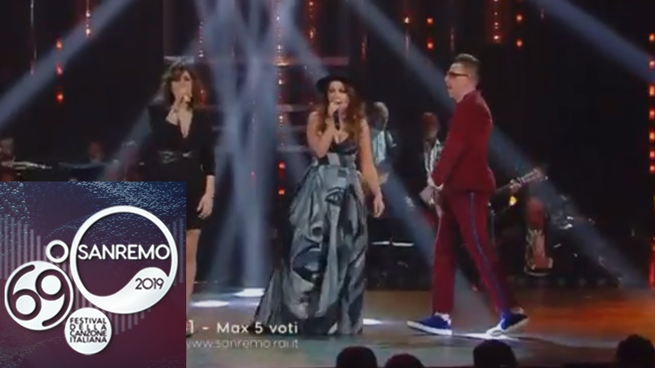 Sanremo 2019, Federica Carta, Shade e Cristina D'Avena cantano 'Senza farlo apposta'