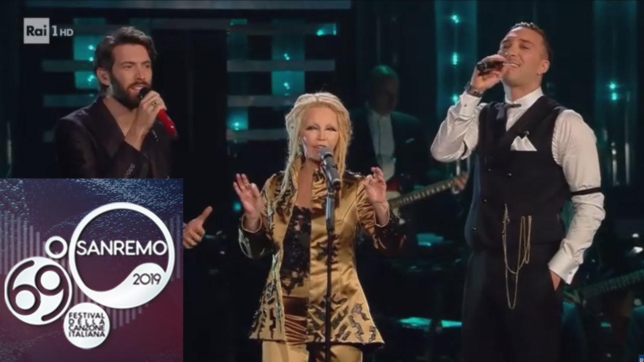 Sanremo 2019, Patty Pravo, Briga e Giovanni Caccamo cantano 'Un po' come la vita'