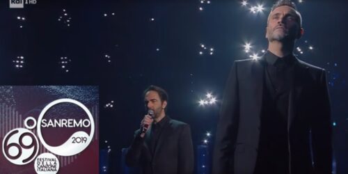 Sanremo 2019, Nek e Neri Marcoré cantano ‘Mi farò trovare pronto’