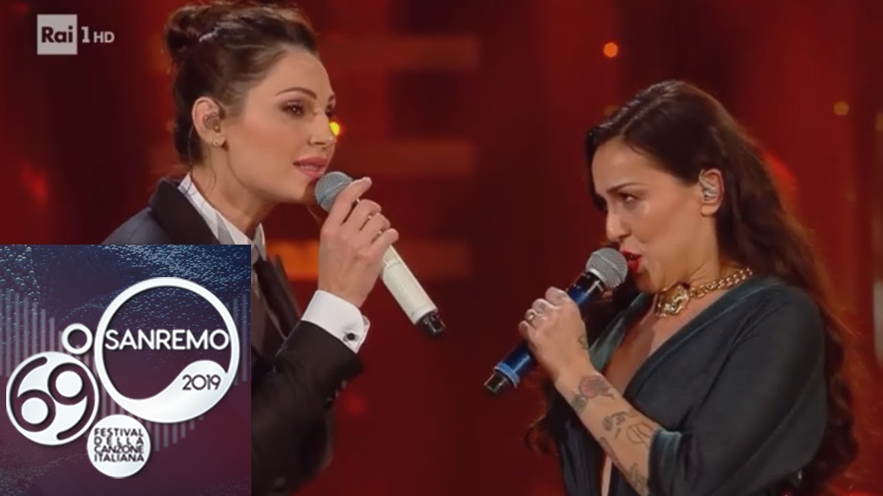 Sanremo 2019, Anna Tatangelo e Syria cantano 'Le nostre anime di notte'