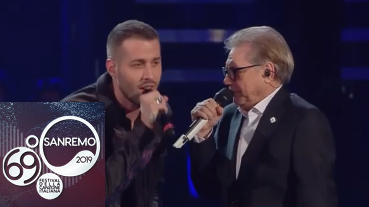 Sanremo 2019, Nino D'Angelo e Livio Cori con i Sottotono cantano 'Un'altra luce'