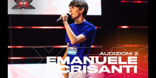 X Factor 2019, Emanuele canta la sua ‘Carote’ (Audizioni 2)