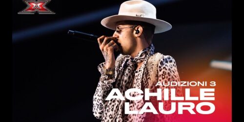 X Factor 2019, Achille Lauro canta Rolls Royce nella terza puntata di Audizioni