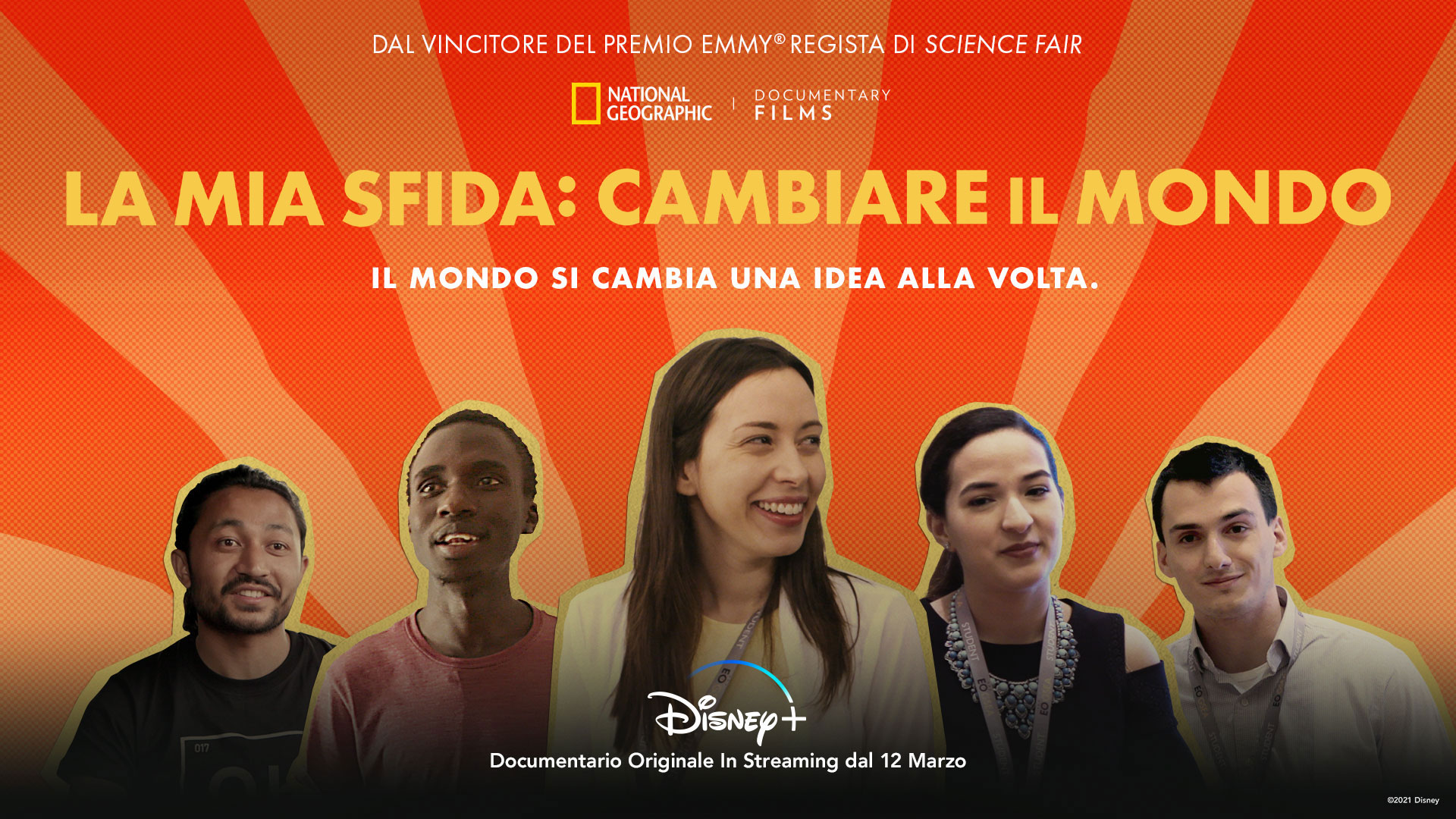 Locandina La mia sfida: cambiare il mondo [credit: courtesy of Disney Plus]