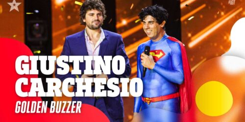 IGT2021: Superman Giustino, il Golden Buzzer di Frank Matano