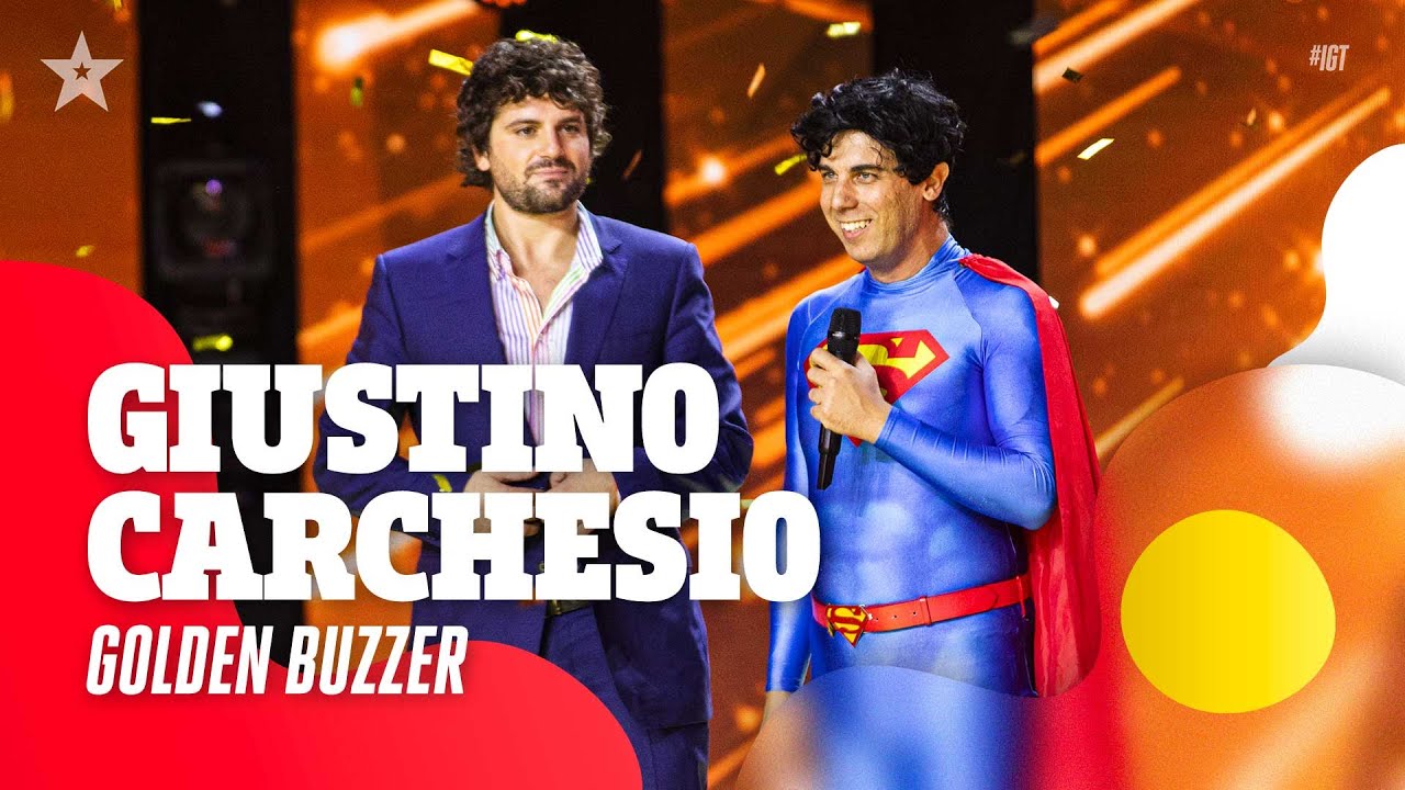 IGT2021: Super Giustino, il Golden Buzzer di Frank Matano