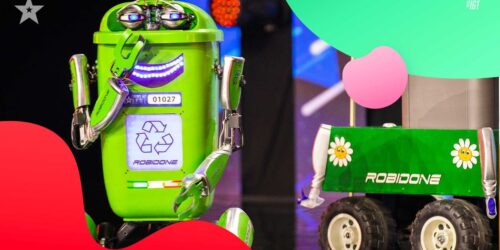 IGT2021: Robidone, il robot che insegna la raccolta differenziata