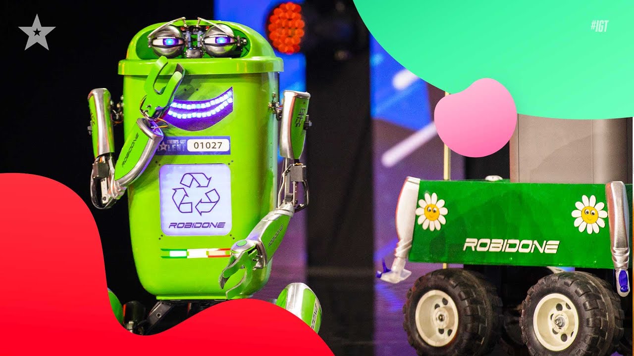 IGT2021: Robidone, il robot che insegna la raccolta differenziata