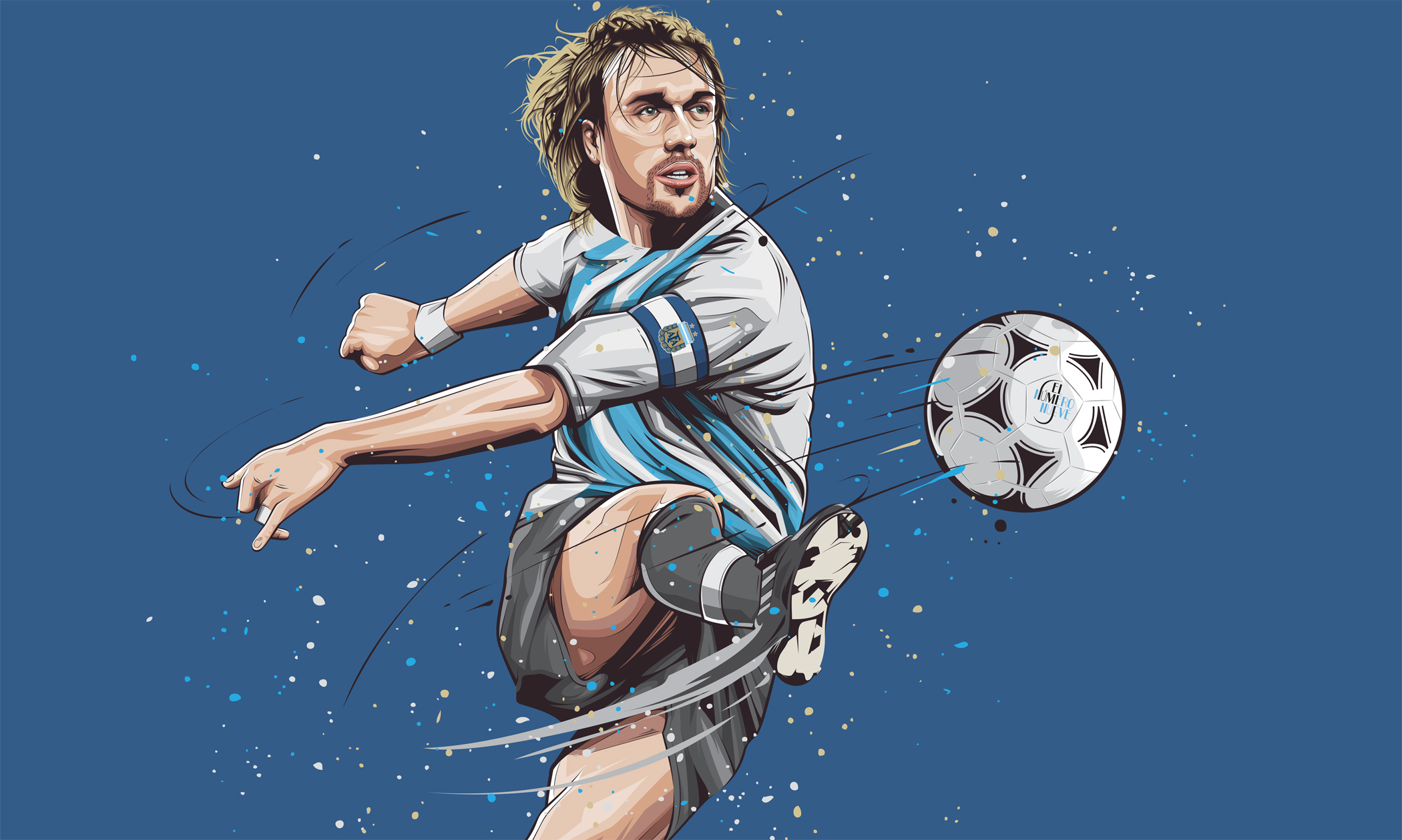 El Numero Nueve Gabriel Omar Batistuta