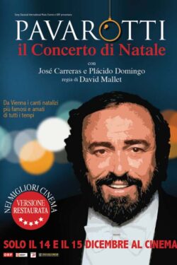 locandina Pavarotti, il concerto di Natale