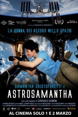 locandina Astrosamantha – La donna dei record nello spazio