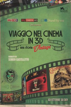 Locandina Viaggio nel Cinema in 3D – Una Storia Vintage