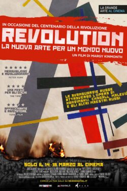 locandina Revolution – La Nuova Arte per un Mondo Nuovo