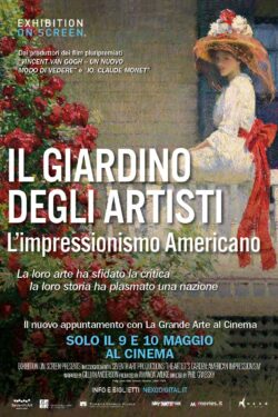 locandina Il Giardino degli Artisti: l’Impressionismo Americano