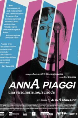 locandina Anna Piaggi – Una Visionaria nella Moda