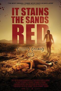 Locandina It Stains the Sands Red
