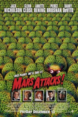 Locandina Mars Attacks! 1996