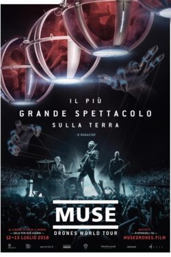 locandina Muse Drones World Tour