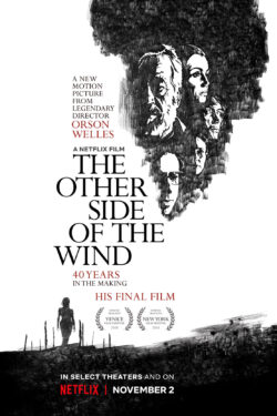 Locandina The Other Side of the Wind L’altra faccia del vento 2018 Orson Welles