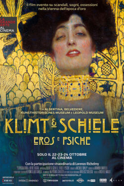 Locandina Klimt and Schiele. Eros e Psiche Locandina Klimt and Schiele. Eros e Psiche