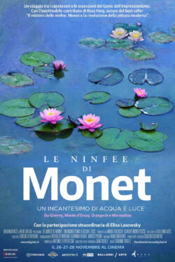 locandina Le Ninfee Di Monet. Un Incantesimo di Acqua e di Luce