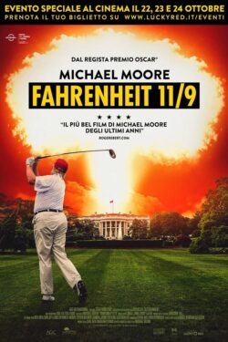 Locandina Fahrenheit 11/9 2018 Michael Moore