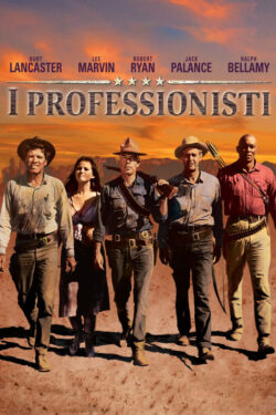 Locandina The Professionals 1966 I professionisti