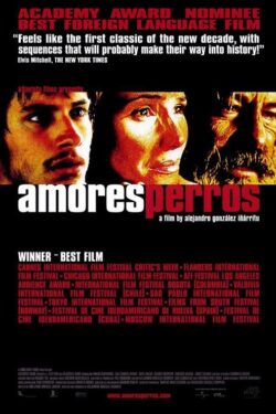 Locandina Amores perros 2000 Alejandro G. Iñárritu