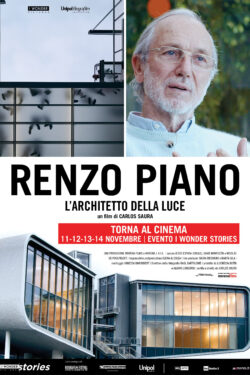 locandina Renzo Piano – L’architetto della luce