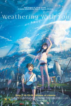 Locandina Tenki no ko Weathering with You Makoto Shinkai