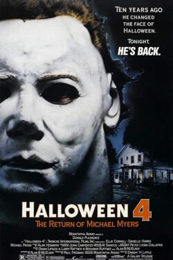 Locandina Halloween 4 – Il ritorno di Michael Myers