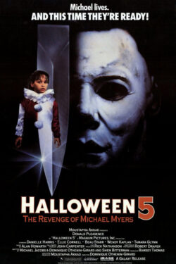 Locandina Halloween 5 – La vendetta di Michael Myers