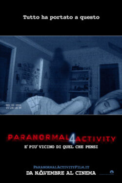 Locandina Paranormal activity 4