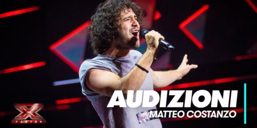 X Factor 2018, Matteo Costanzo con l’inedito ‘Nessuno mi sente’