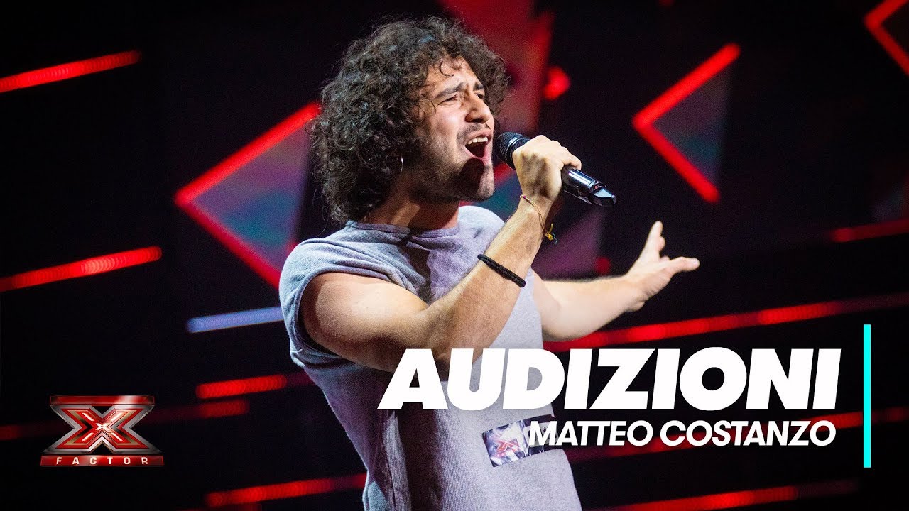 X Factor 2018, Matteo Costanzo con l'inedito 'Nessuno mi sente'