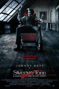 locandina Sweeney Todd – il diabolico barbiere di Fleet Street