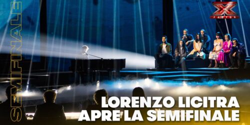 X Factor 2018: l’Opening della Semifinale con Lorenzo Licitra