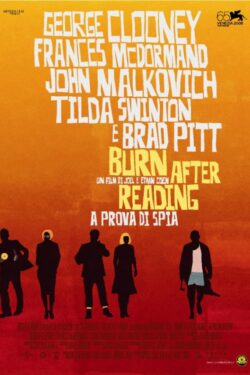 Locandina – Burn After Reading