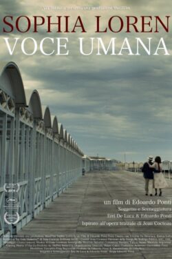 Locandina La voce umana Locandina La voce umana