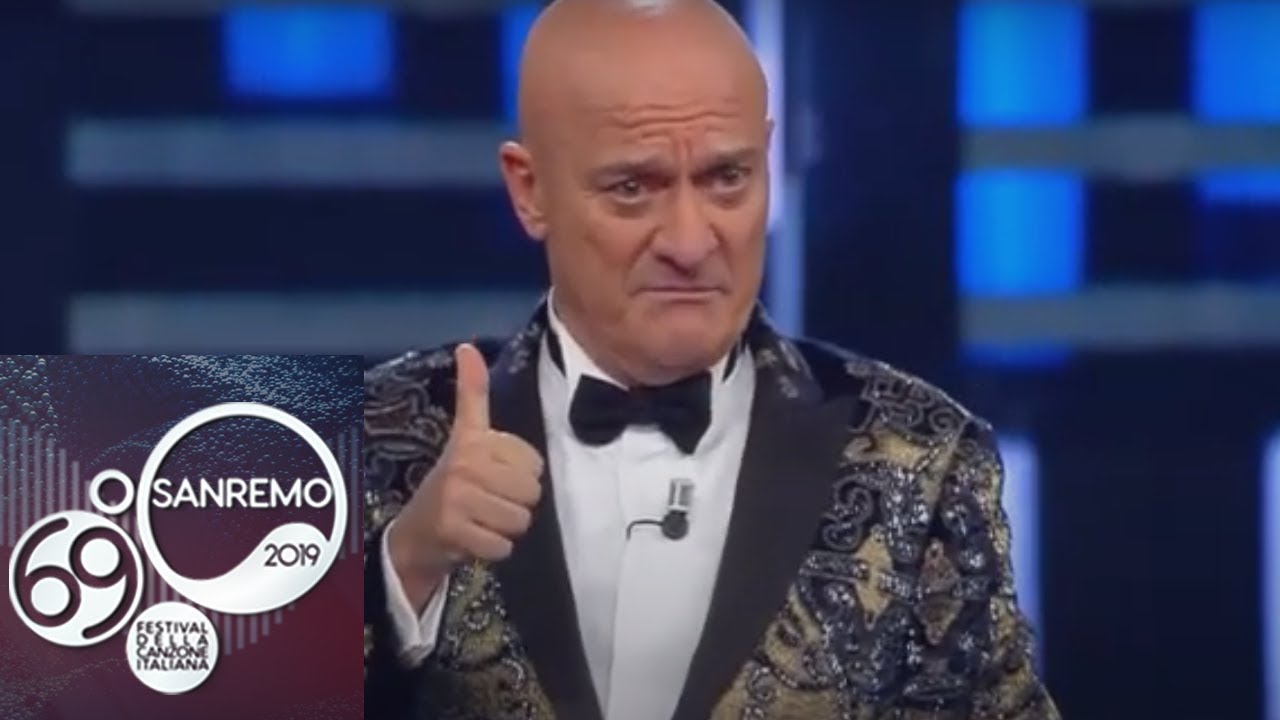 Sanremo 2019, Il monologo di Claudio Bisio su Claudio Baglioni