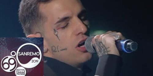 Sanremo 2019, Achille Lauro canta ‘Rolls Royce’