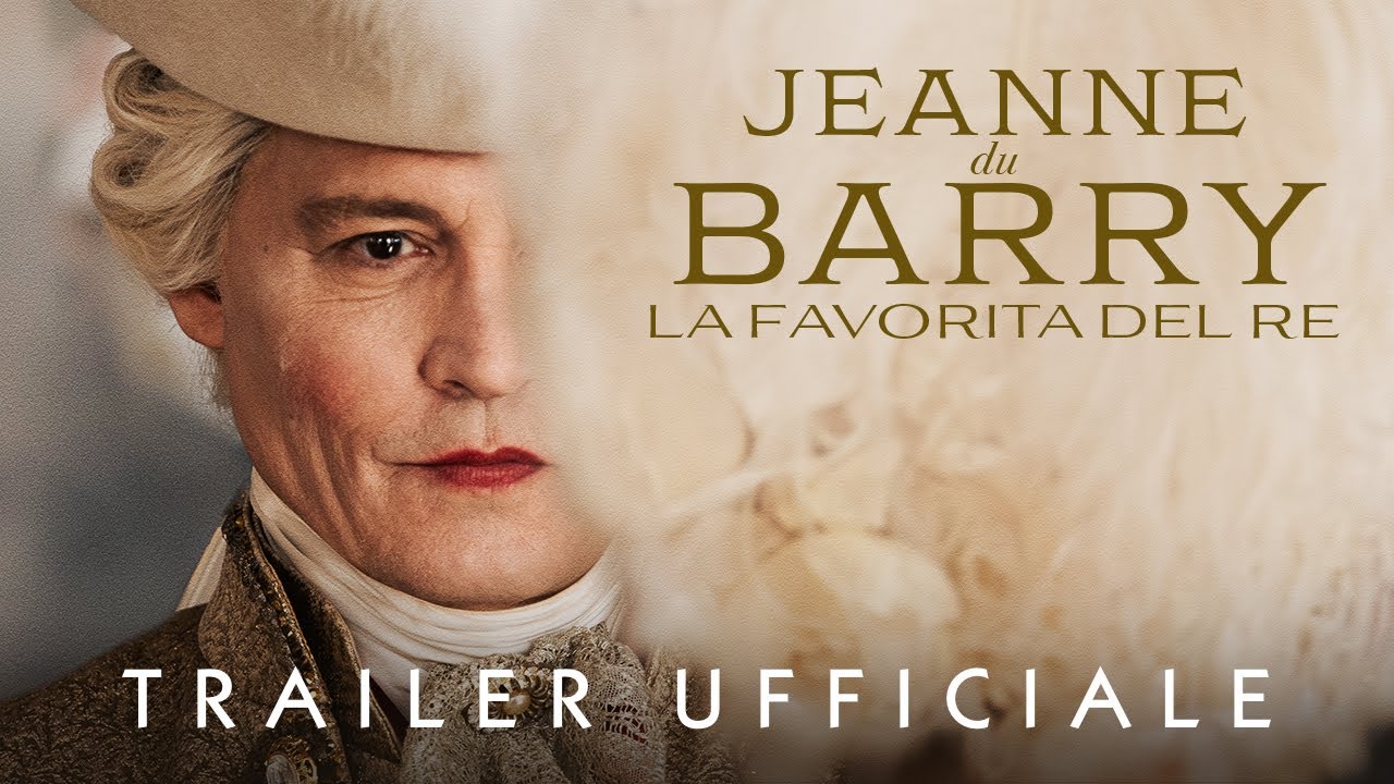 Jeanne du Barry, scena dal trailer film con Johnny Depp
