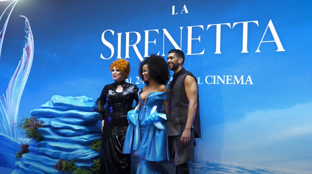 La Sirenetta, Milano Première italiana film live-action