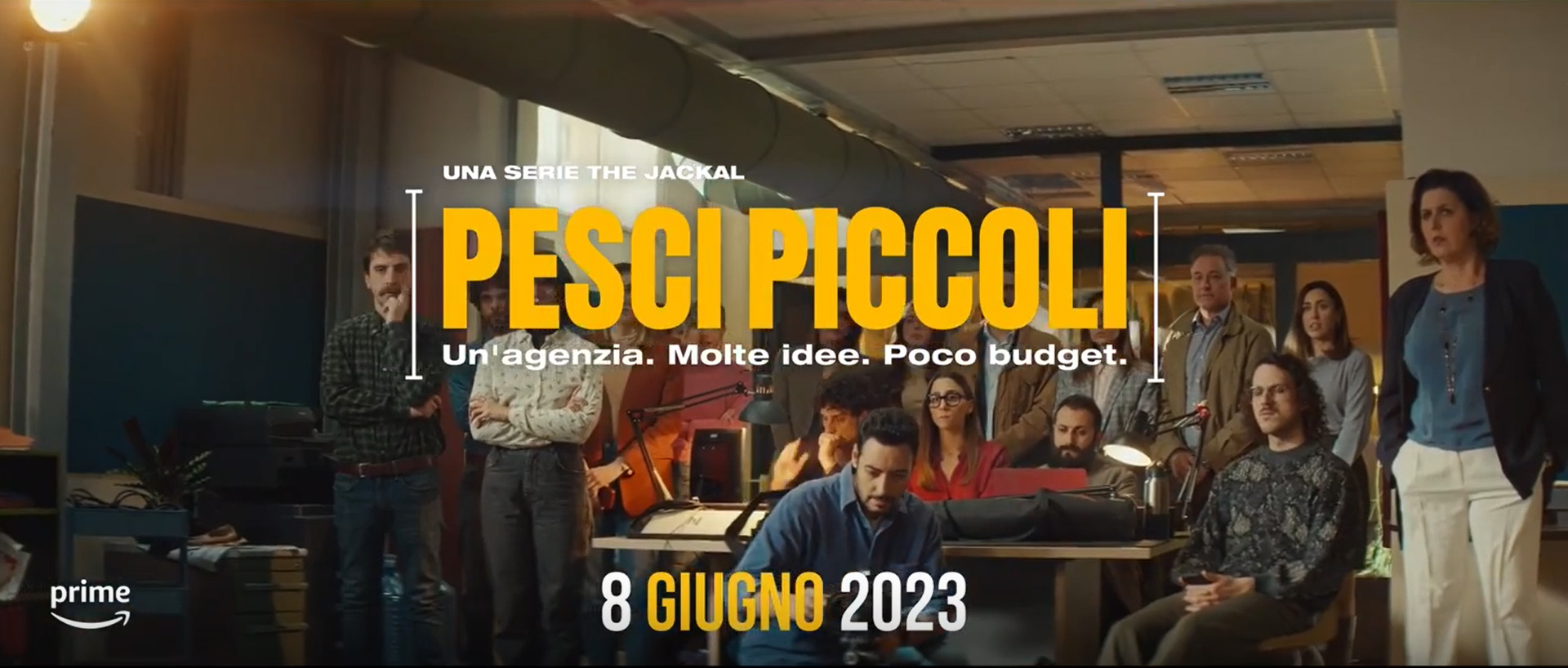 Pesci Piccoli, scena trailer serie The Jackal Prime Video