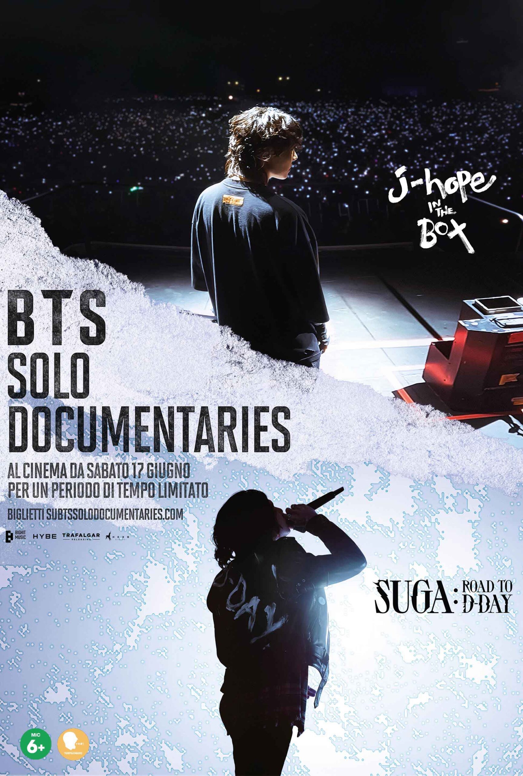 Poster BTS Solo Documentaries - Agosto 2023