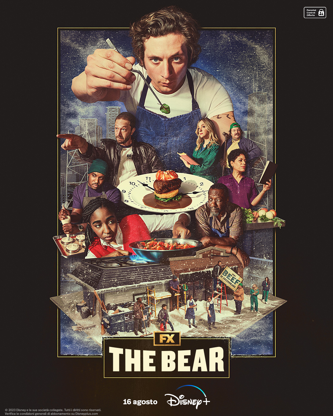 Poster The Bear stagione 2 Disney+